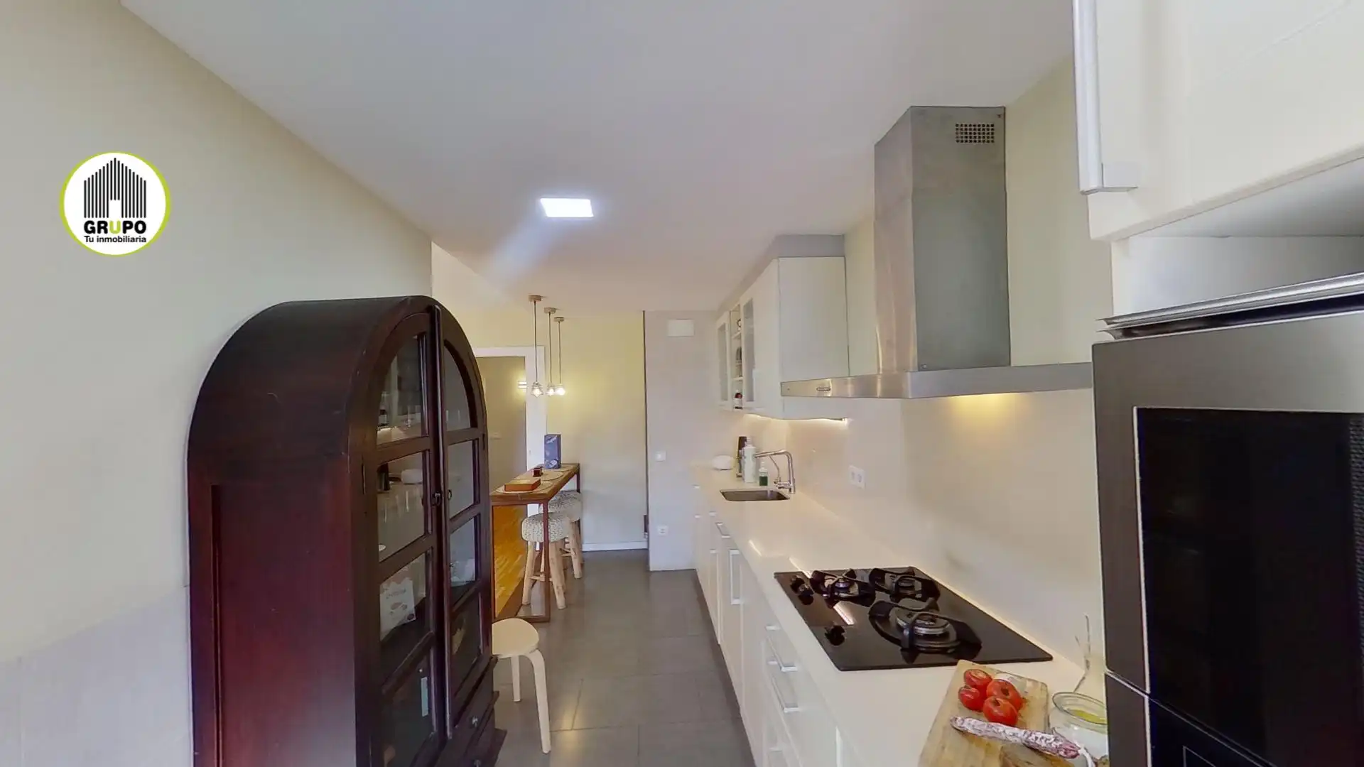 Kitchen of Flat for rent in Begues  with Heating, Private garden and Parquet flooring