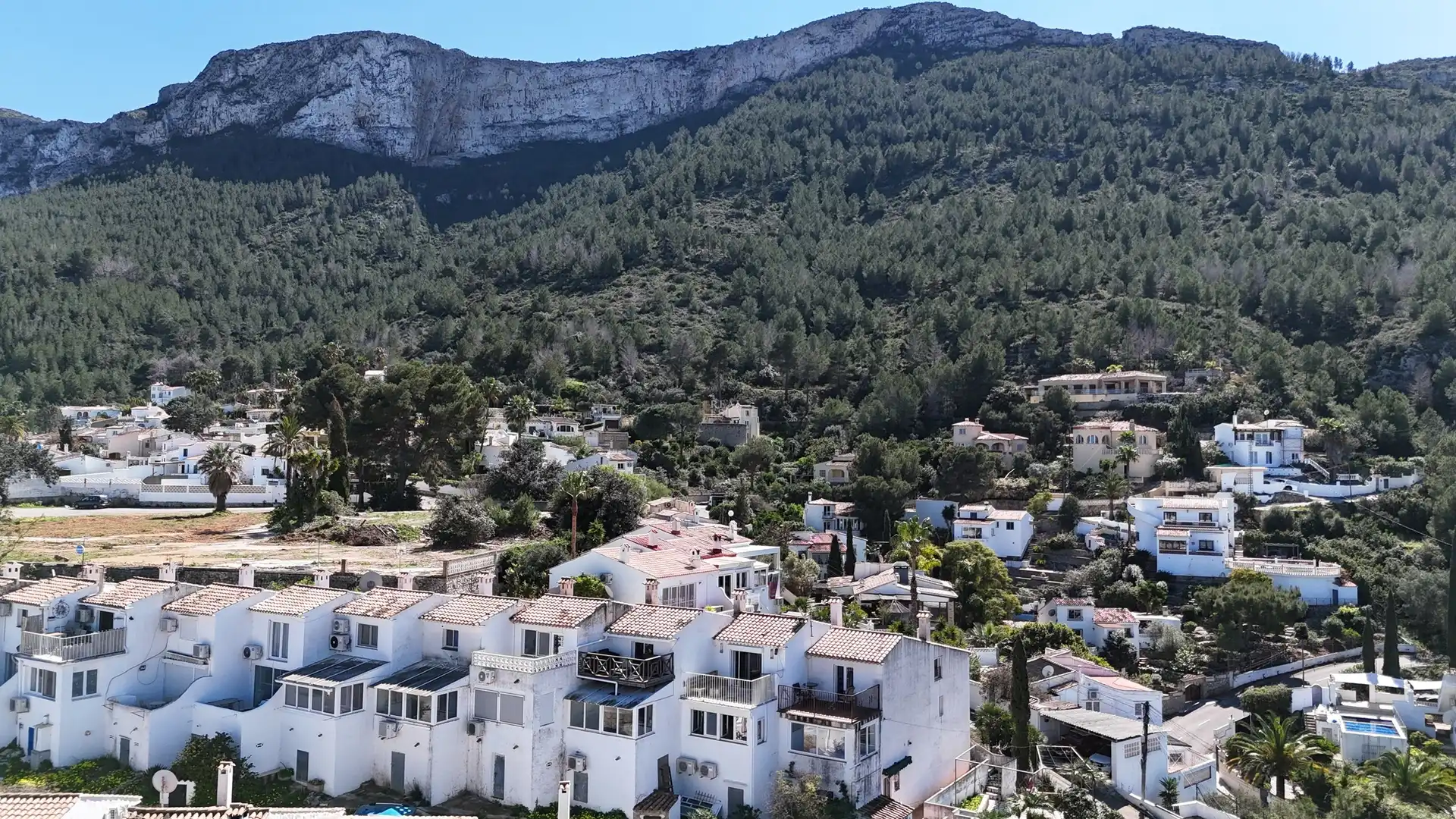 Exterior view of Detached homes for sale in Dénia  with Air Conditioner and Balcony