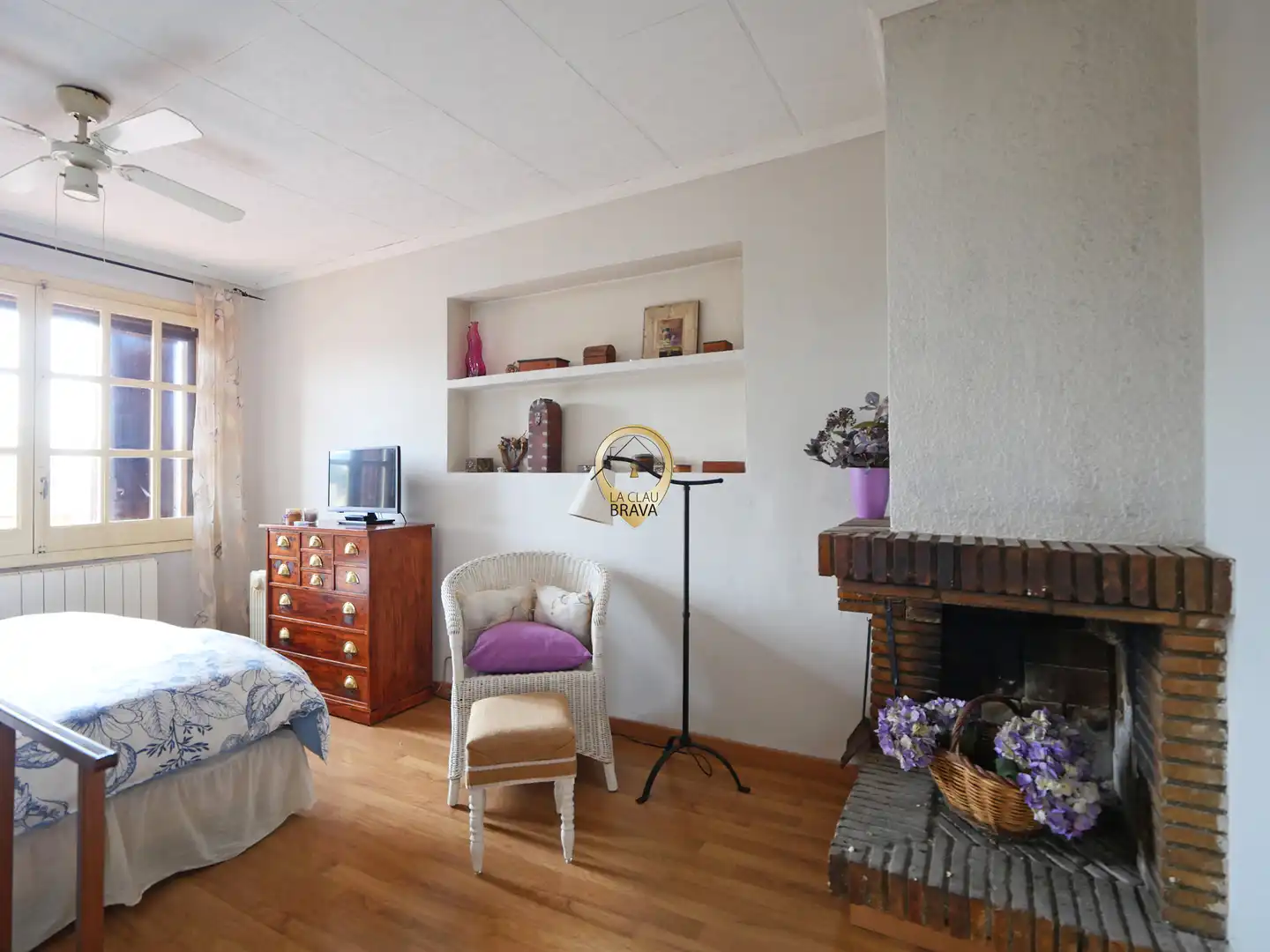 Dormitori de Casa o xalet en venda en Santa Coloma de Farners amb Aire condicionat, Calefacció i Jardí privat