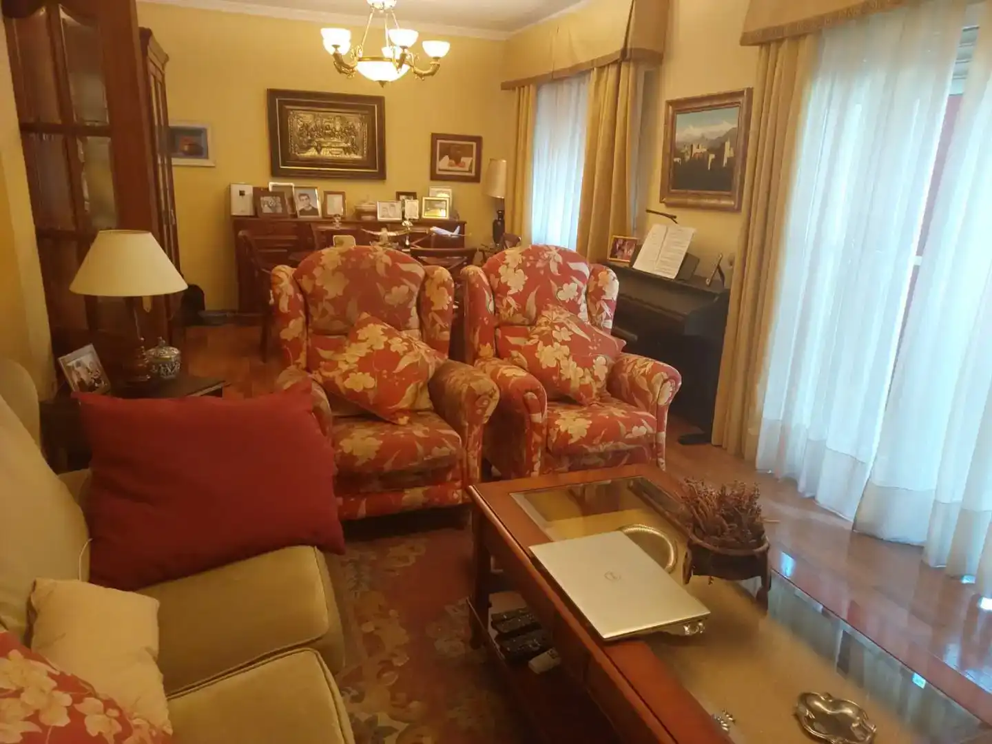 Living room of Detached homes for sale in Ciudad Real  with Private garden and Parquet flooring