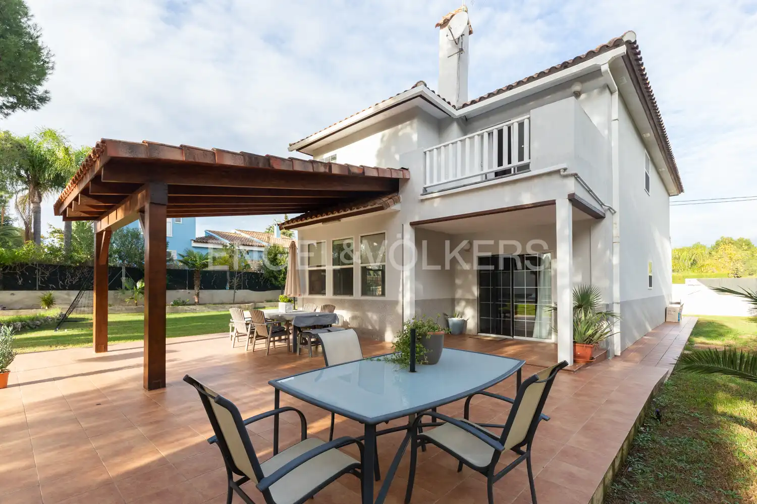 Terraza de Casa o chalet de alquiler en Serra con Calefacción, Jardín privado y Parquet