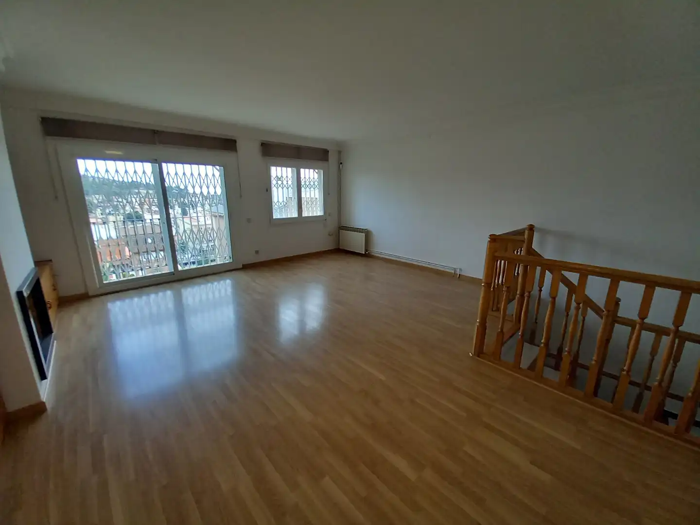 Wohnzimmer von Haus oder Chalet zur Miete in Barcelona mit Klimaanlage, Heizung und Parkett