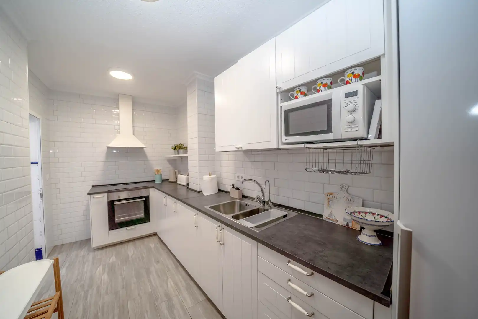 Kitchen of Detached homes for rent in San Pedro del Pinatar  with Furnished, Oven and Washing machine