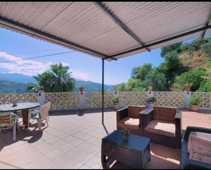 Terrace of House or chalet for sale in Sayalonga  with Air Conditioner, Heating and Private garden