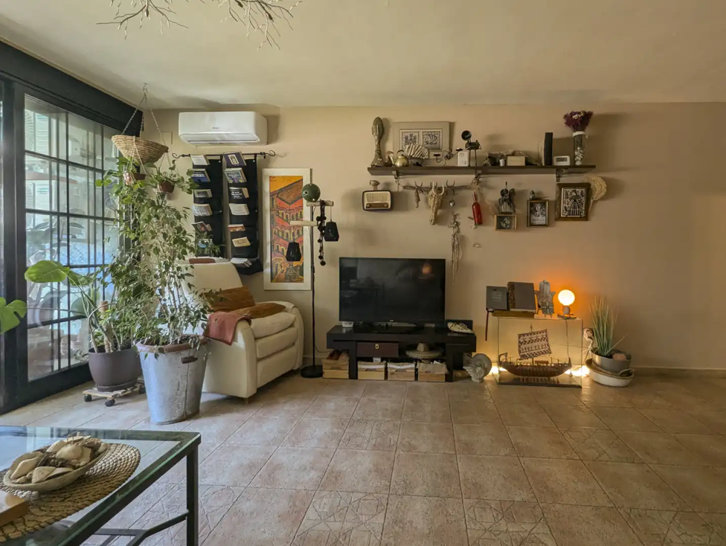 Sala d'estar de Pis en venda en Valencia amb Aire condicionat, Calefacció i Jardí privat