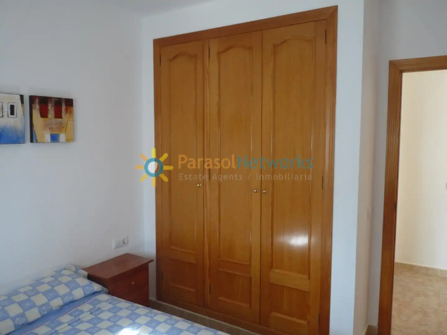 Habitación de Apartamento de alquiler en Dénia con Aire acondicionado, Calefacción y Terraza