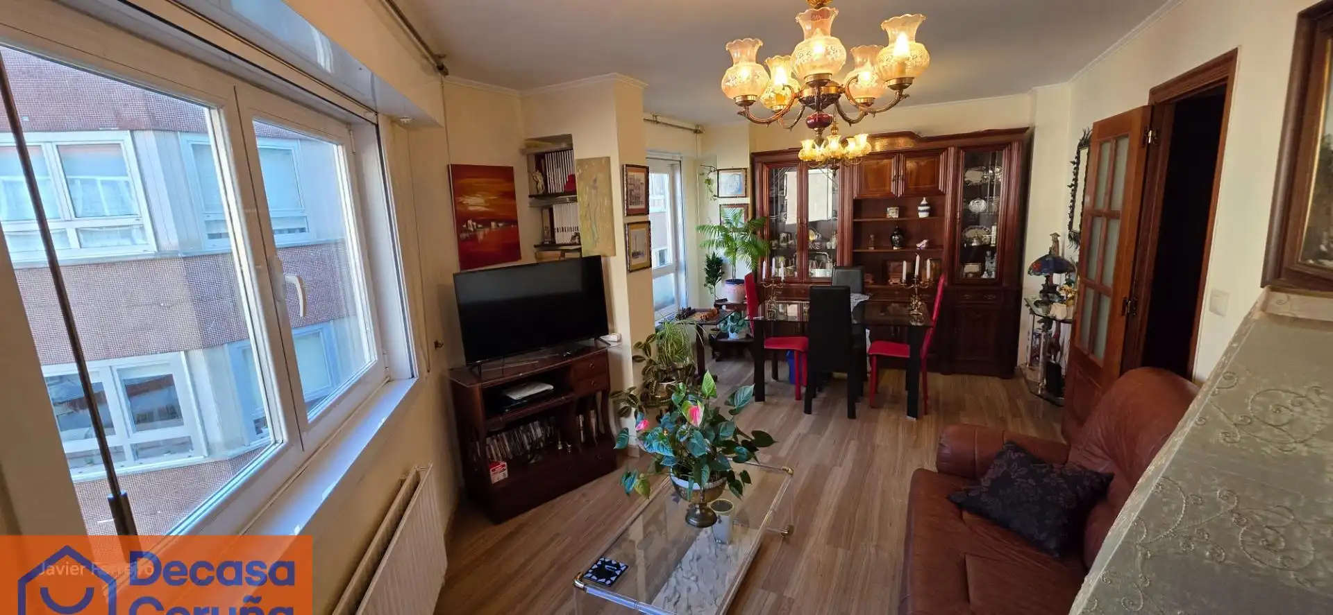Sala de estar de Piso en venta en Sada (A Coruña) con Calefacción, Trastero y Alarma