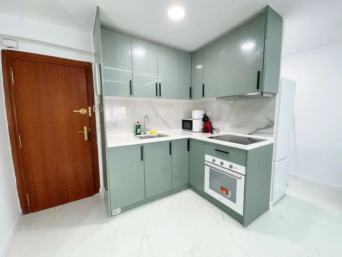 Cocina de Piso en venta en Alicante / Alacant con Aire acondicionado, Terraza y Trastero