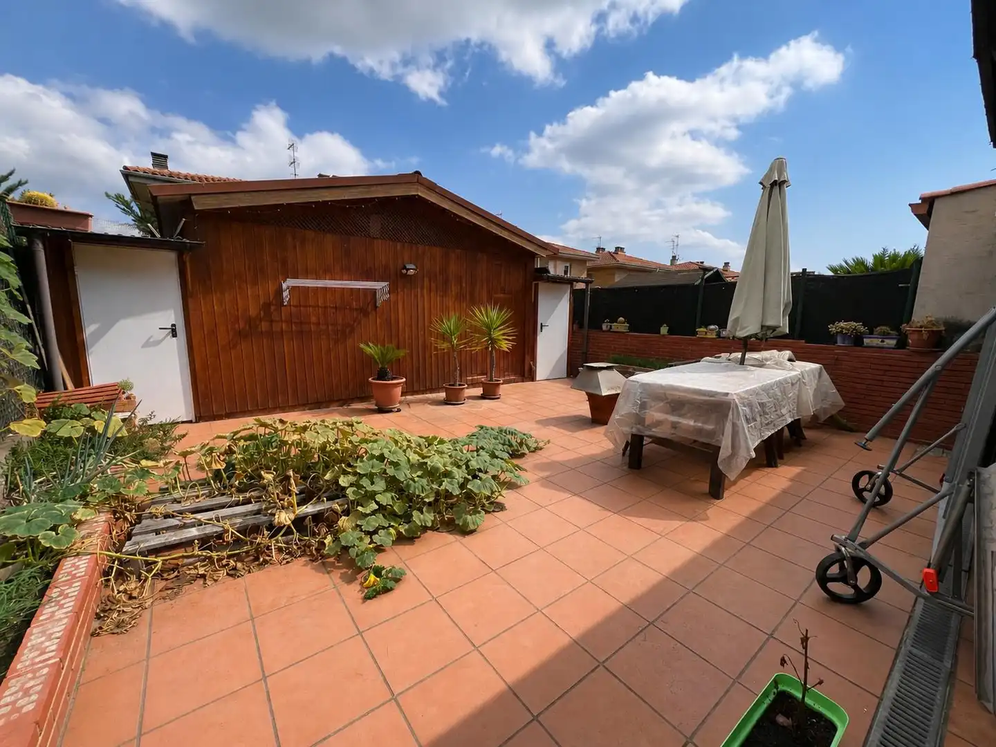 Terraza de Casa adosada en venta en Tordera con Calefacción, Jardín privado y Parquet