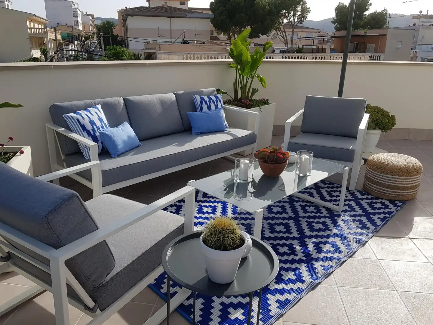 Terraza de Dúplex en venta en  Palma de Mallorca con Aire acondicionado, Calefacción y Parquet