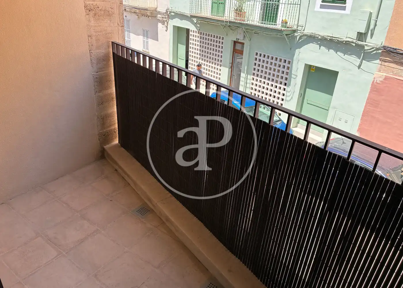 Balcony of Flat for rent in  Palma de Mallorca  with Air Conditioner, Heating and Terrace