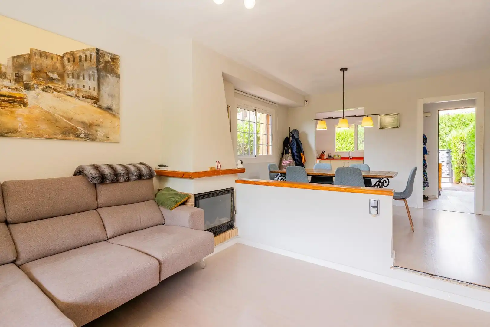 Living room of Detached homes for sale in Puçol  with Air Conditioner, Private garden and Terrace