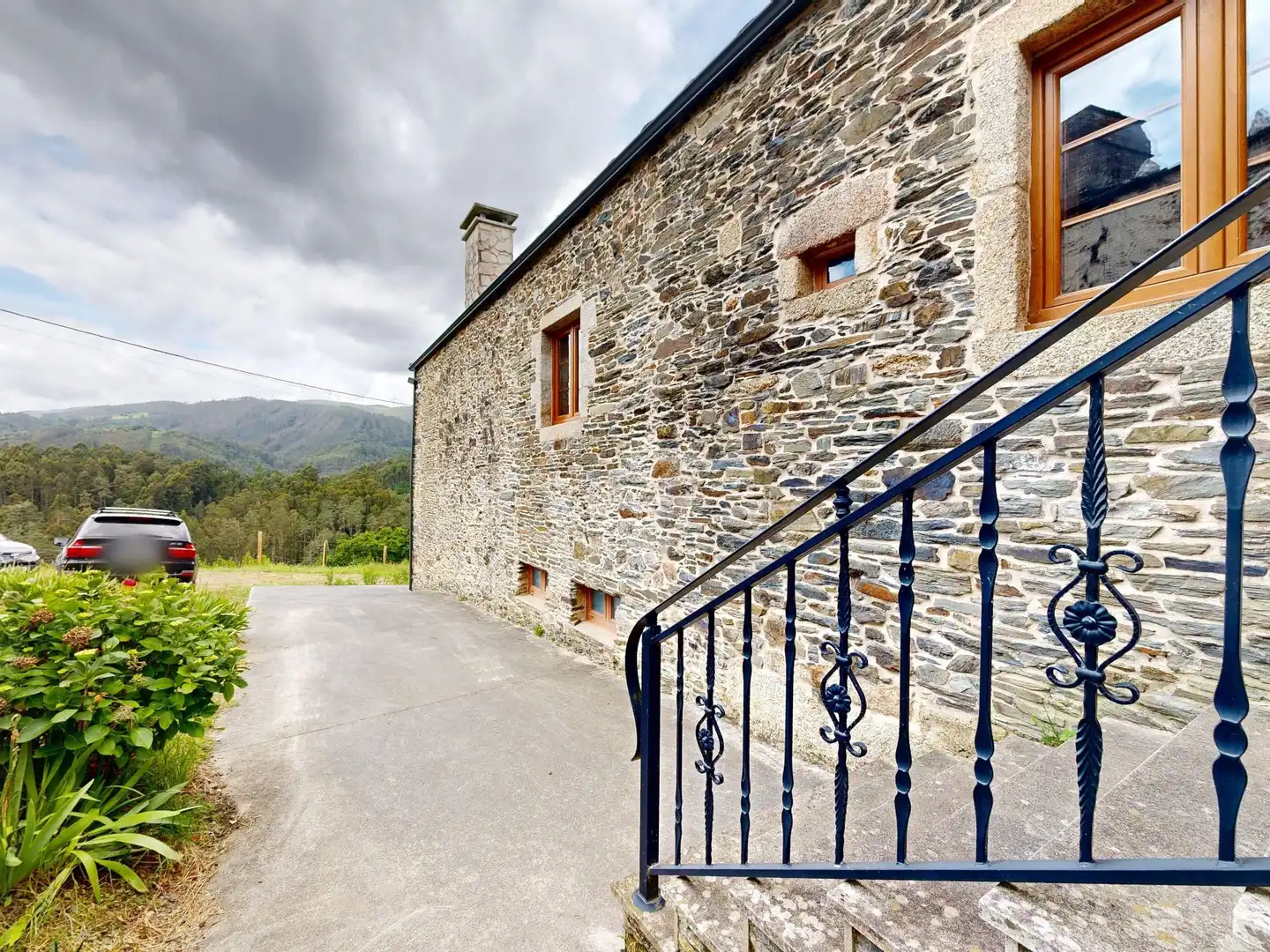 Vista exterior de Casa o chalet en venta en Ourol, Lugo