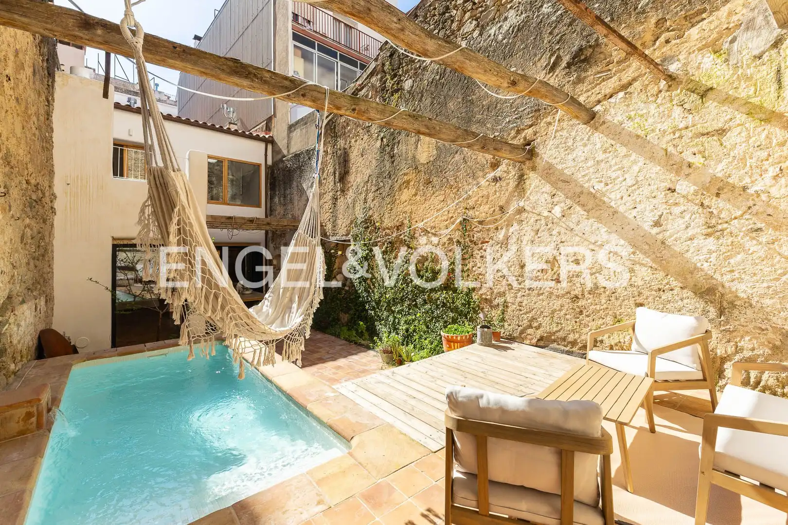 Terrace of Houses for rent in Sant Pol de Mar  with Air Conditioner, Heating and Parquet flooring