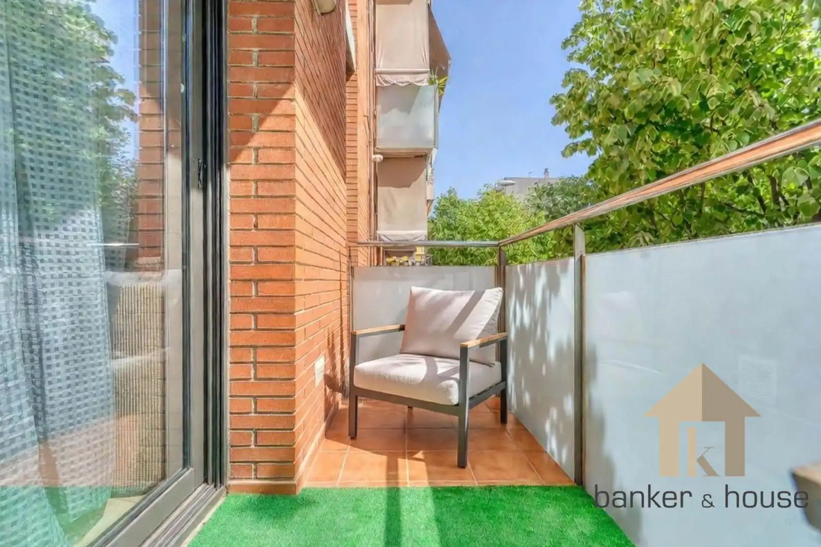 Balcony of Flat for sale in Cerdanyola del Vallès  with Air Conditioner, Heating and Terrace
