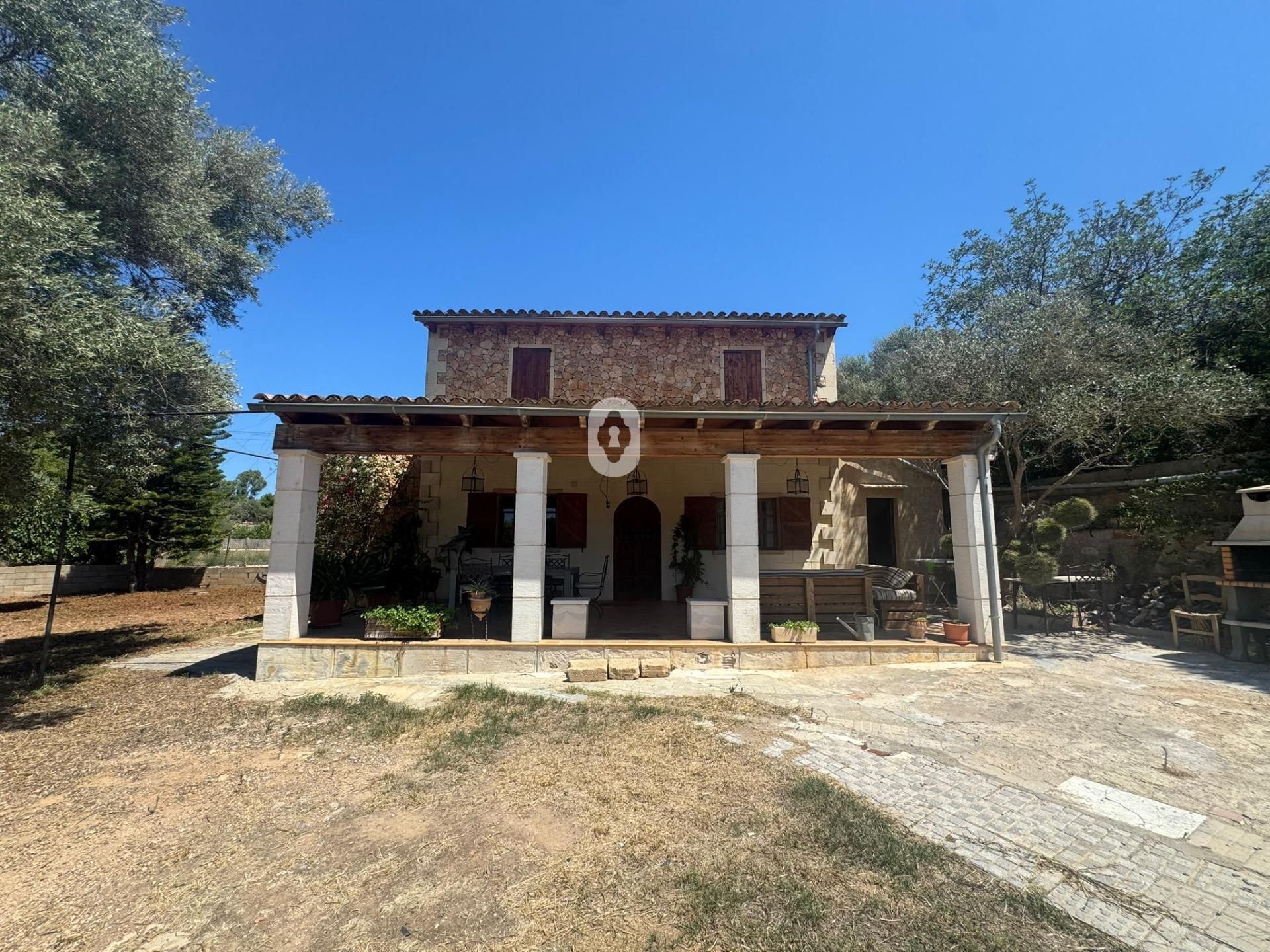 Vista exterior de Finca rústica de lloguer en  Palma de Mallorca amb Calefacció, Jardí privat i Terrassa