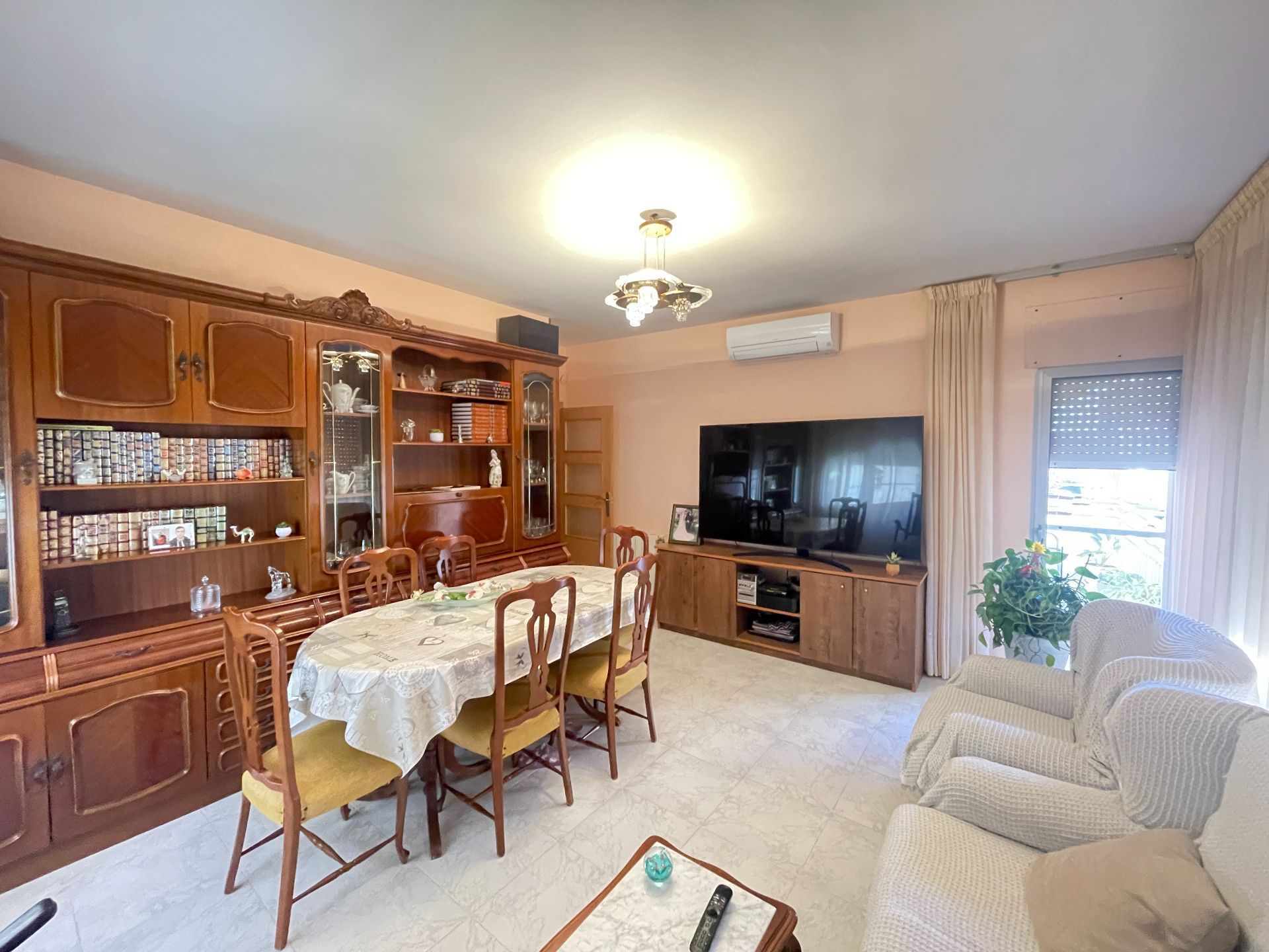 Dining room of Flat for sale in Tortosa  with Air Conditioner, Heating and Terrace