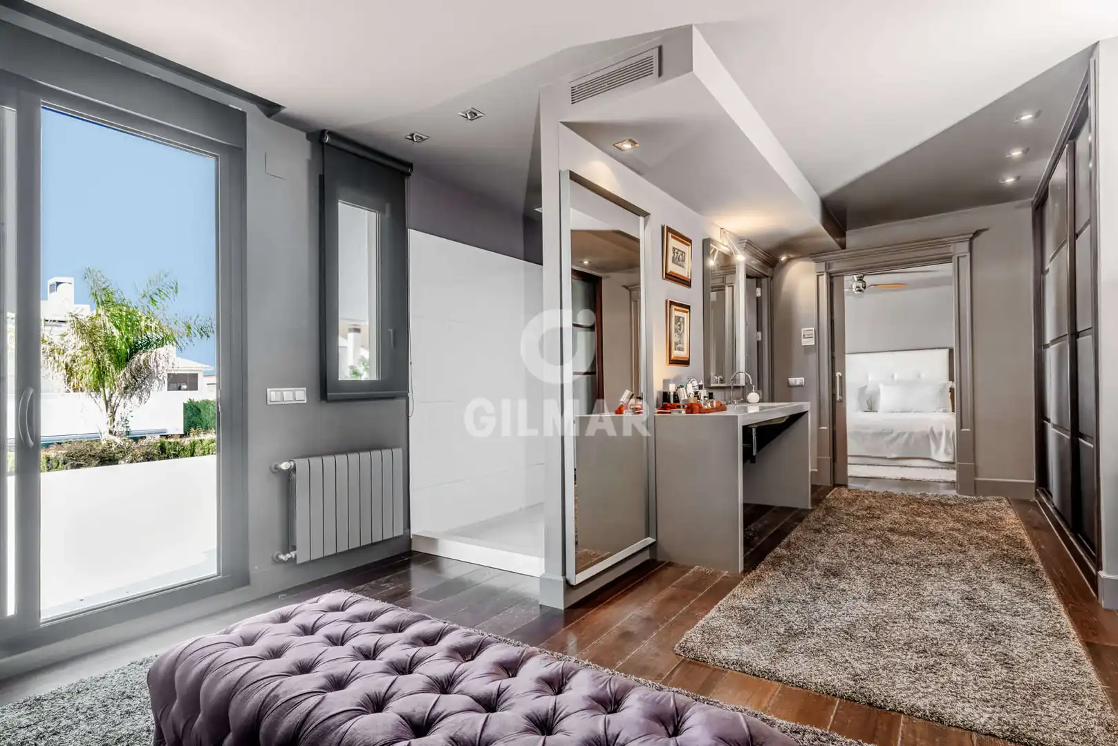 Habitación de Casa o chalet en venta en Bormujos con Calefacción, Jardín privado y Piscina