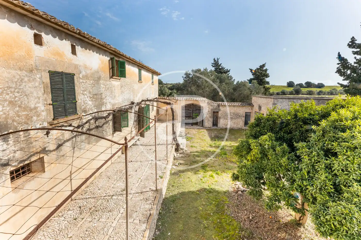 Vista exterior de Finca rústica en venta en Archena con Calefacción, Jardín privado y Terraza