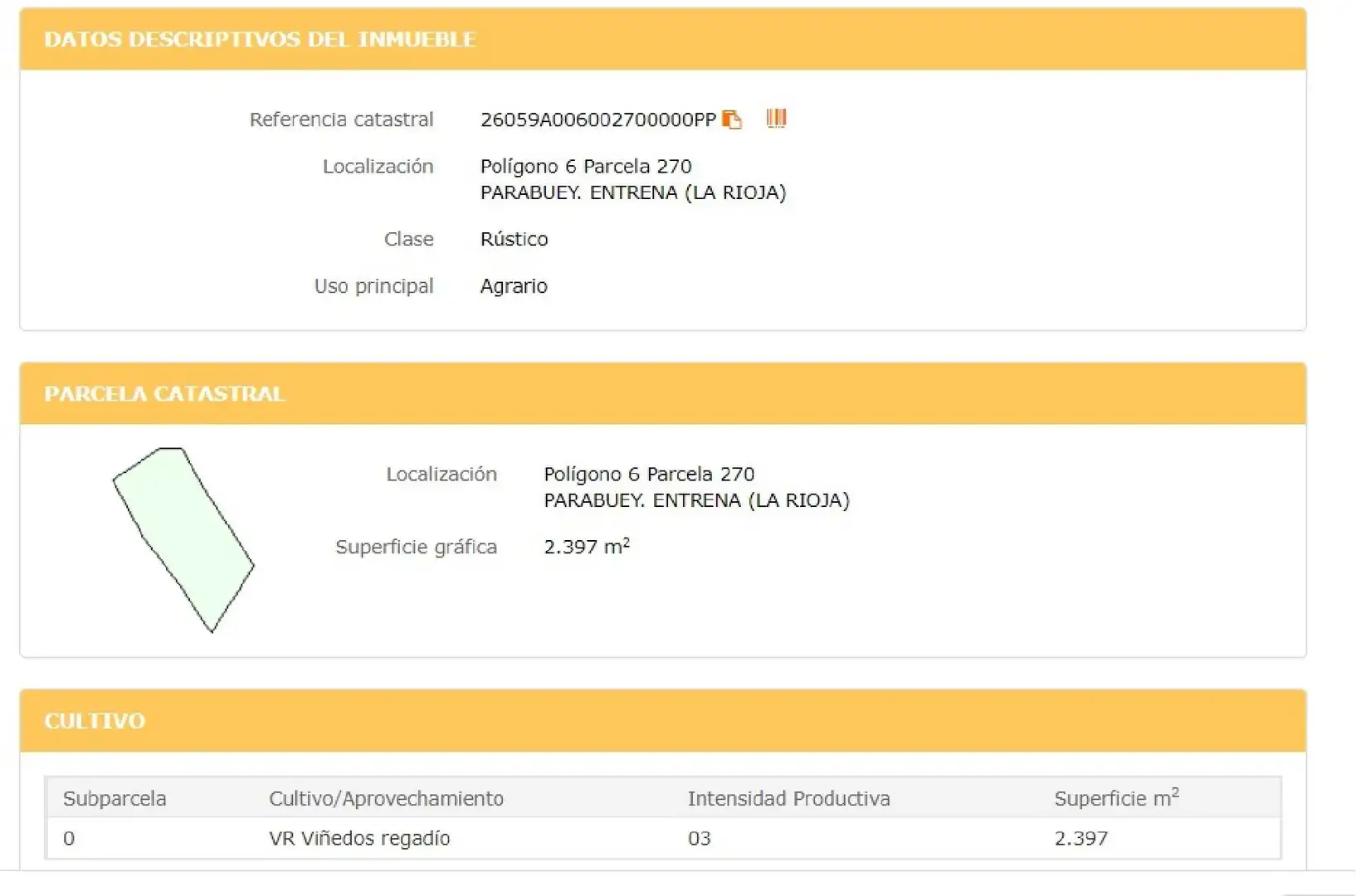 Rustikales Grundstück zum Verkauf in Entrena, imagen 7