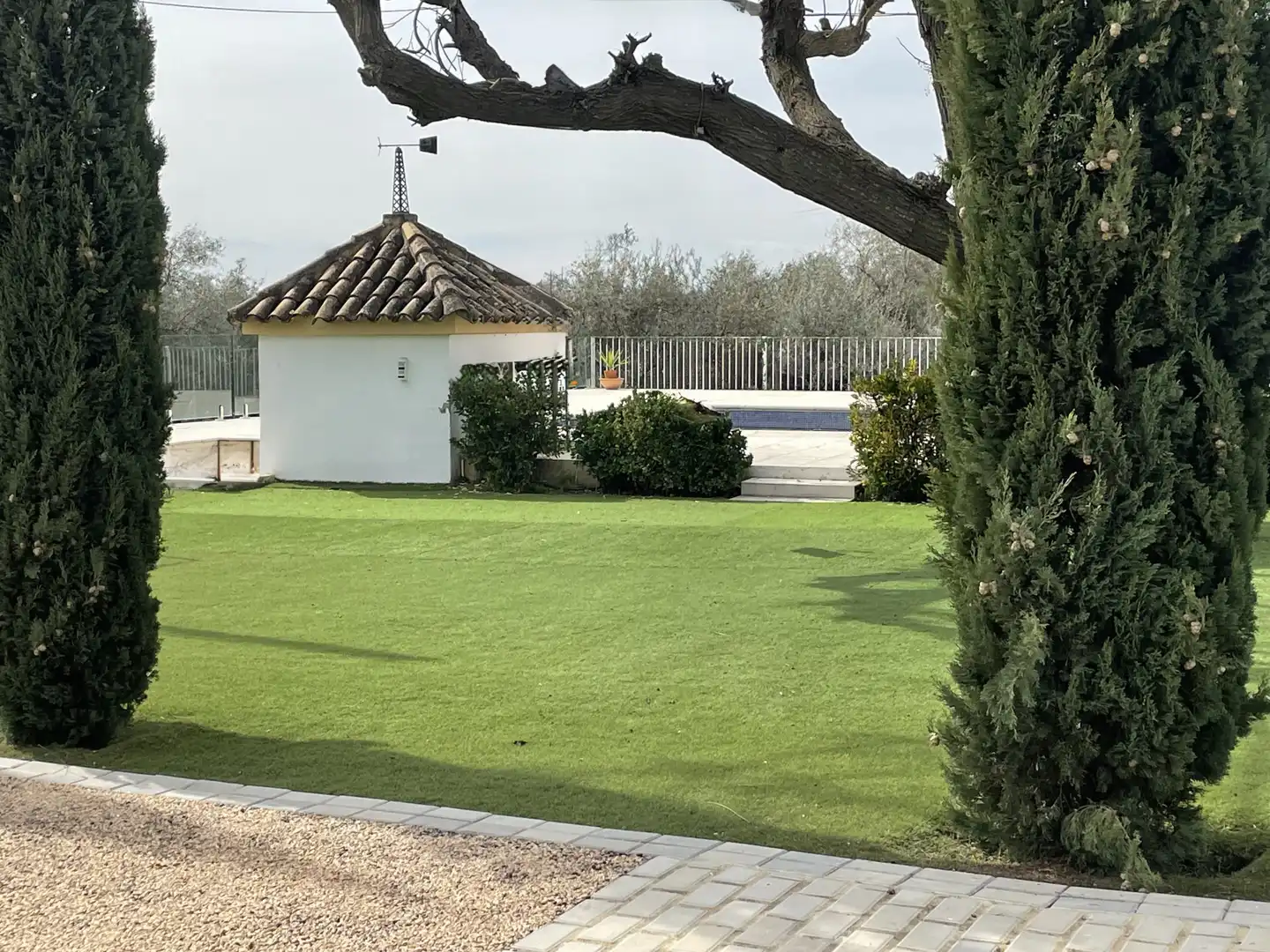 Jardín de Finca rústica en venta en Puente Genil con Aire acondicionado, Jardín privado y Terraza
