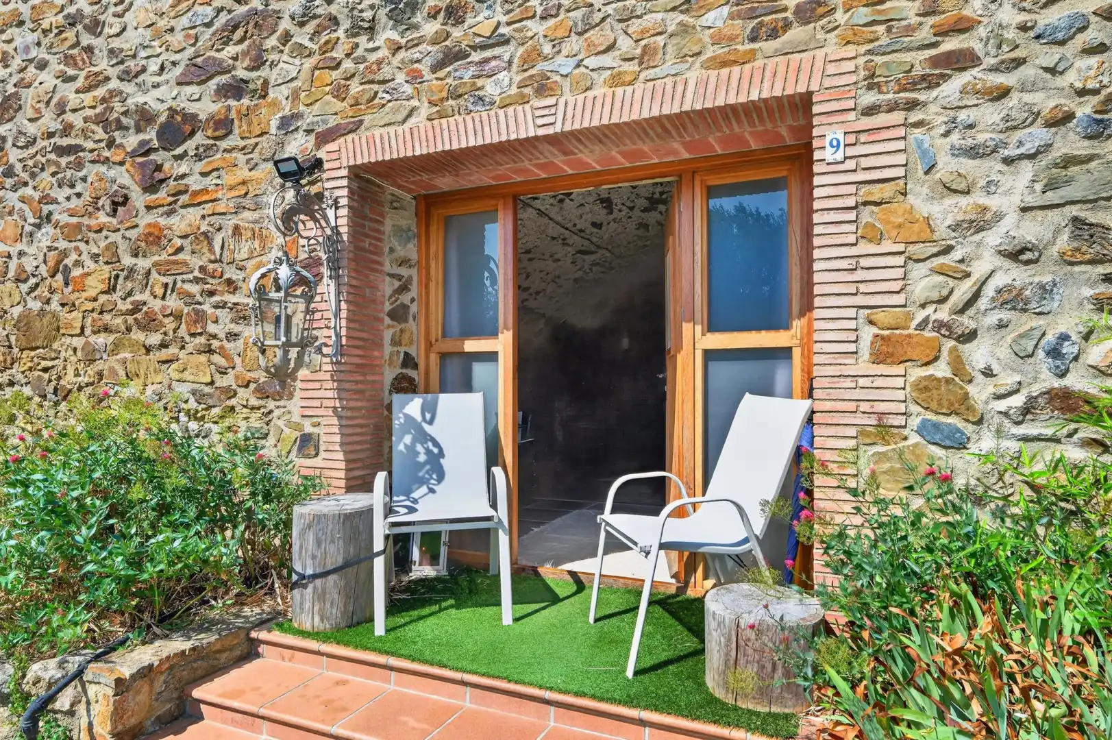 Terraza de Casa o chalet en venta en Mollet de Peralada con Jardín privado, Terraza y Piscina