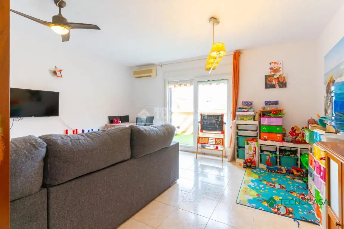 Living room of Duplexes for sale in Roquetas de Mar  with Air Conditioner and Terrace