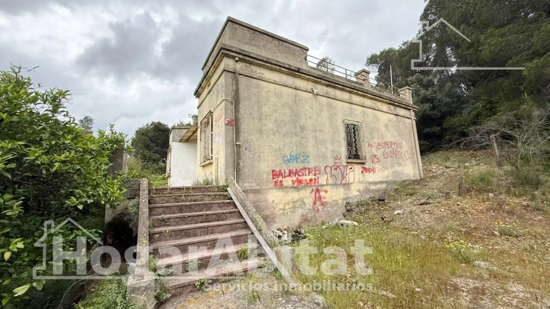 Vista exterior de Casa o chalet en venta en Gandia con Terraza