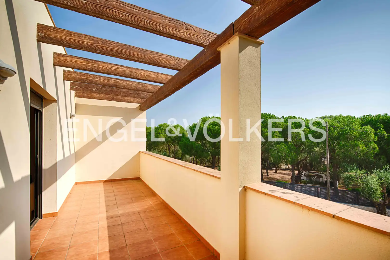 Terrace of Houses for sale in Pedret i Marzà  with Private garden, Terrace and Swimming Pool