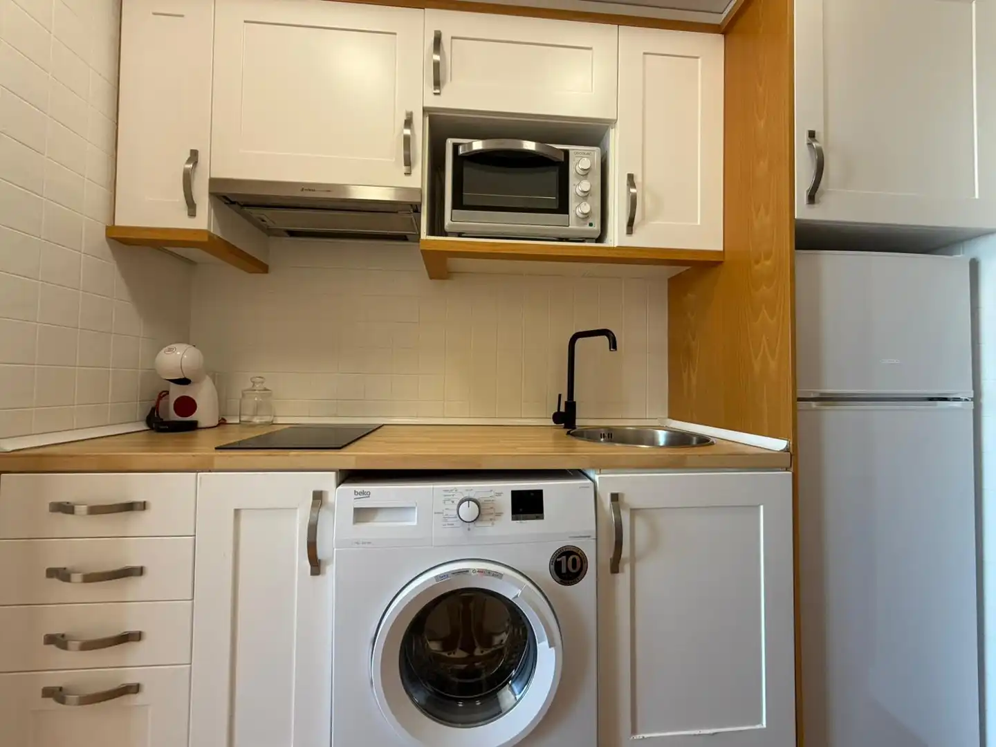 Cuina de Apartament en venda en Cambrils amb Aire condicionat, Calefacció i Parquet