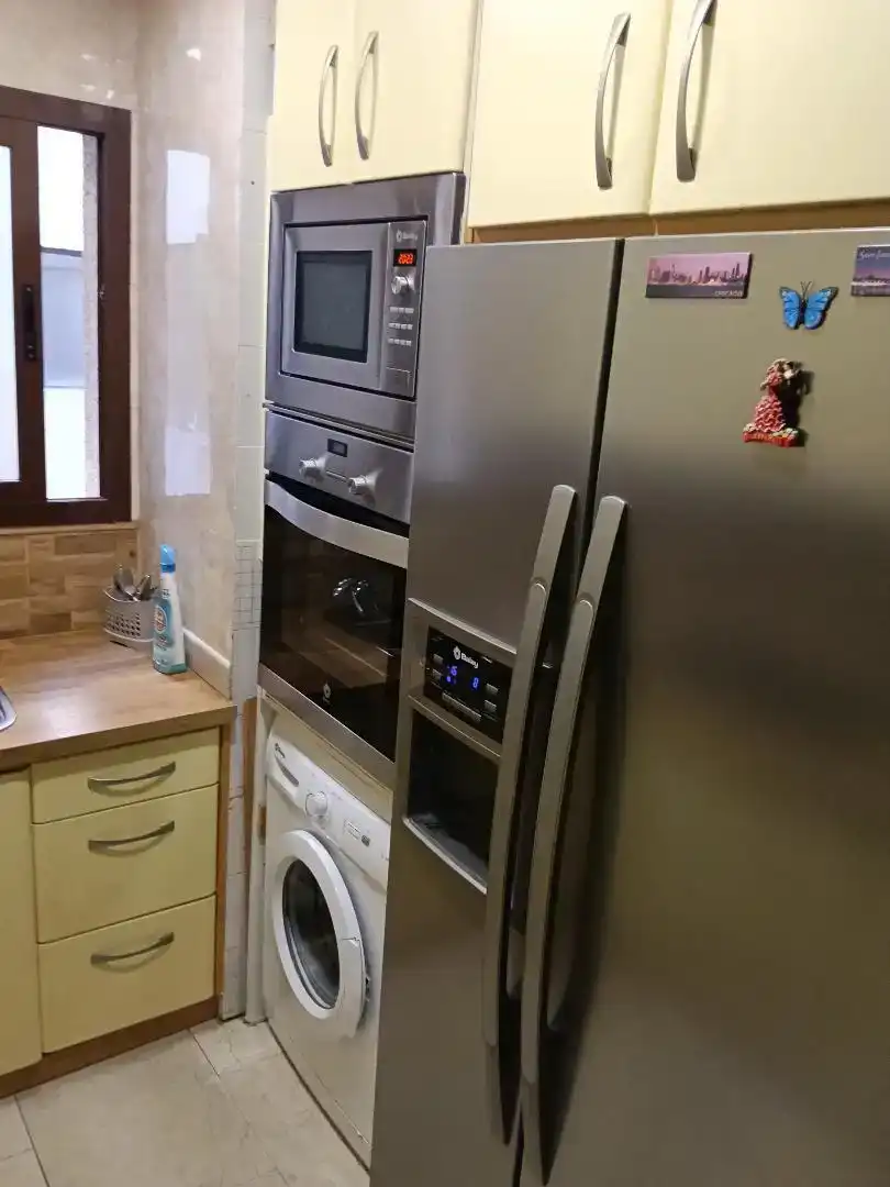 Küche von Wohnung zur Miete in Las Rozas de Madrid mit Möbliert, Ofen und Waschmaschine