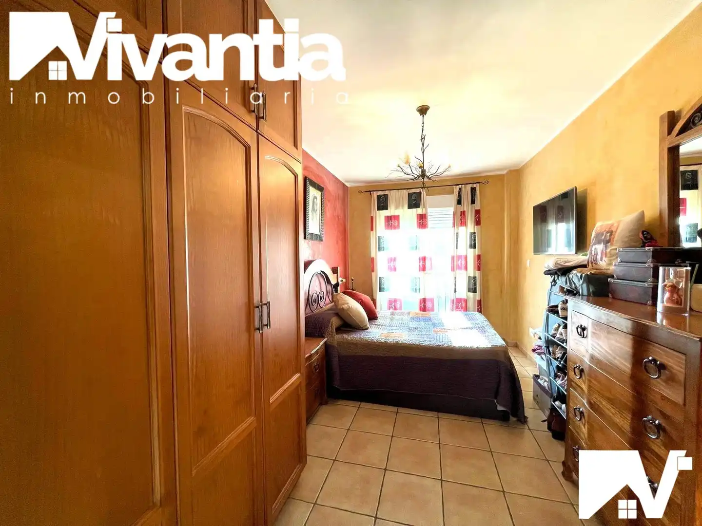 Schlafzimmer von Wohnung zum Verkauf in Lorca mit Klimaanlage, Heizung und Abstellraum