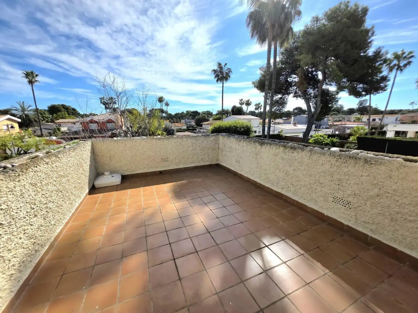 Terrassa de Casa o xalet en venda en Castellón de la Plana / Castelló de la Plana amb Calefacció, Jardí privat i Terrassa