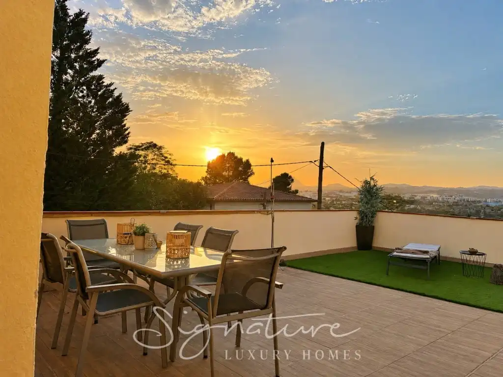 Terrace of Houses for rent in Sant Cugat del Vallès  with Air Conditioner, Private garden and Terrace