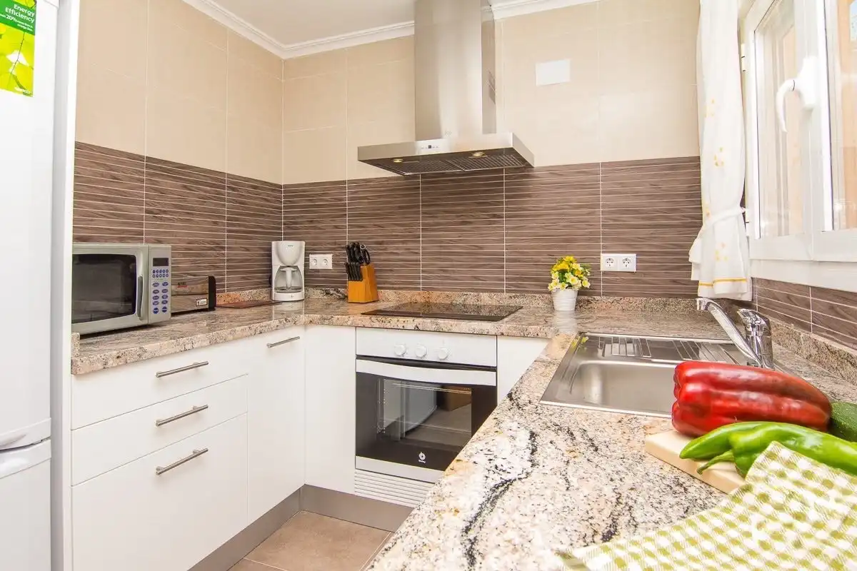 Cocina de Casa o chalet de alquiler en Benissa con Aire acondicionado, Calefacción y Jardín privado