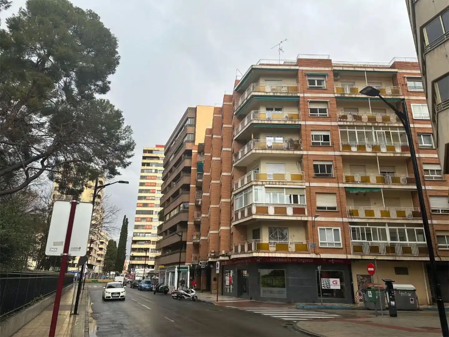 Vista exterior de Piso en venta en  Albacete Capital con Balcón