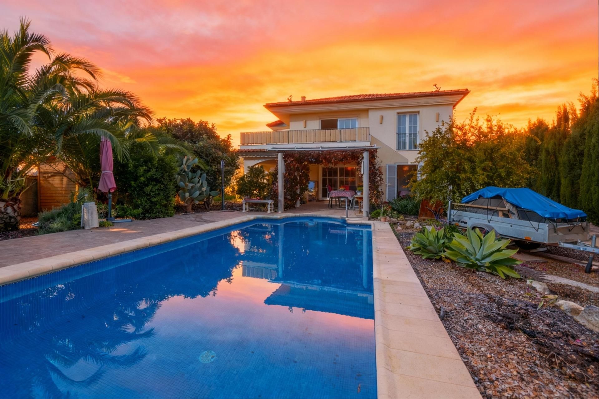 Swimming pool of House or chalet for sale in Sant Llorenç des Cardassar  with Air Conditioner, Heating and Private garden