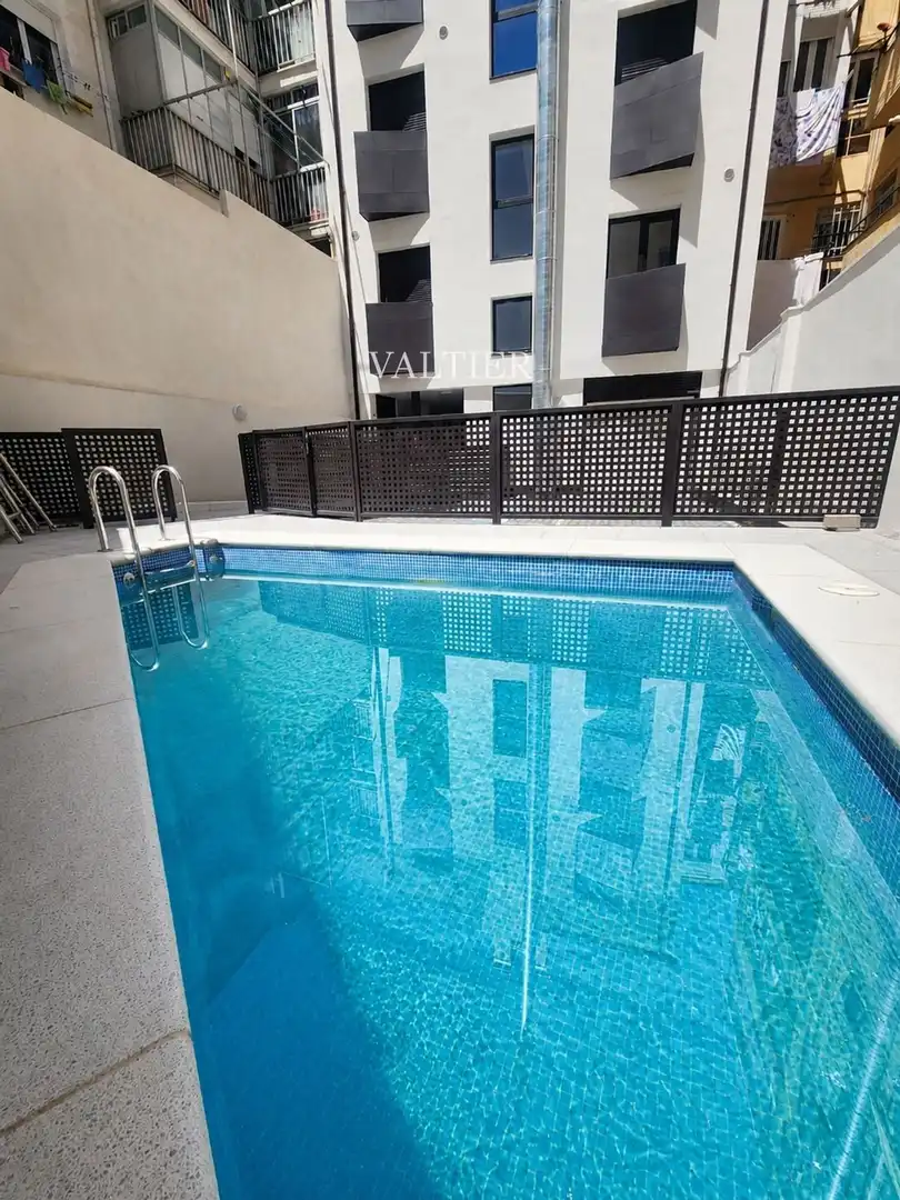 Schwimmbecken von Maisonette zur Miete in Madrid mit Terrasse, Abstellraum und Schwimmbad