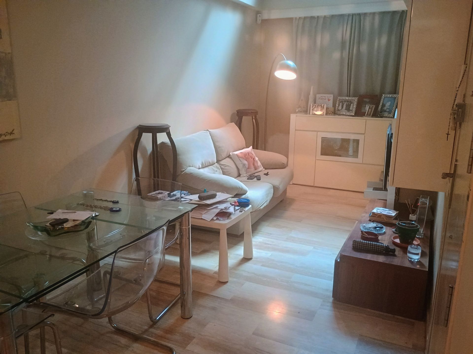 Sala d'estar de Dúplex en venda en  Barcelona Capital amb Aire condicionat i Calefacció