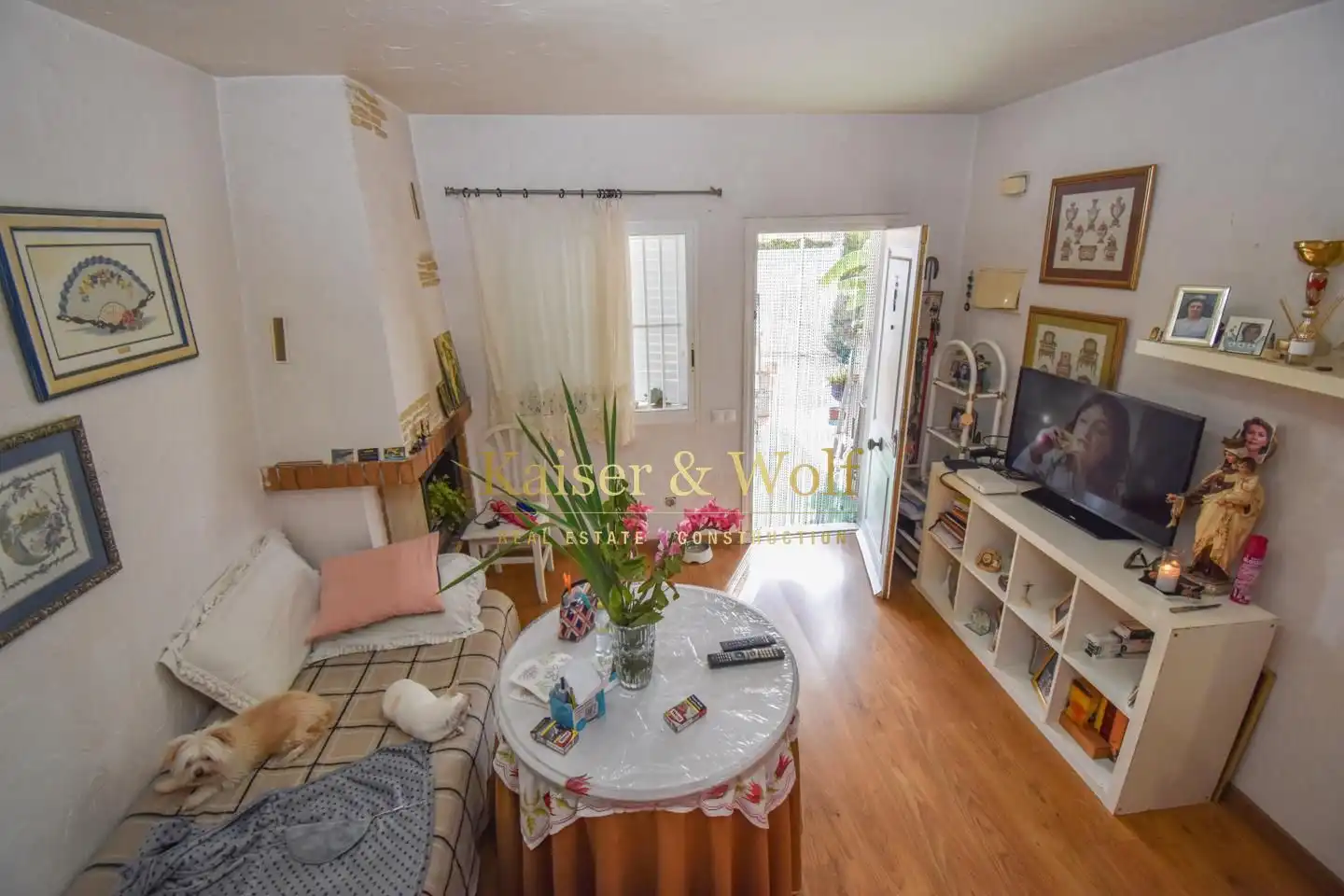 Jardín de Casa o chalet en venta en Santa Pola con Aire acondicionado, Jardín privado y Terraza