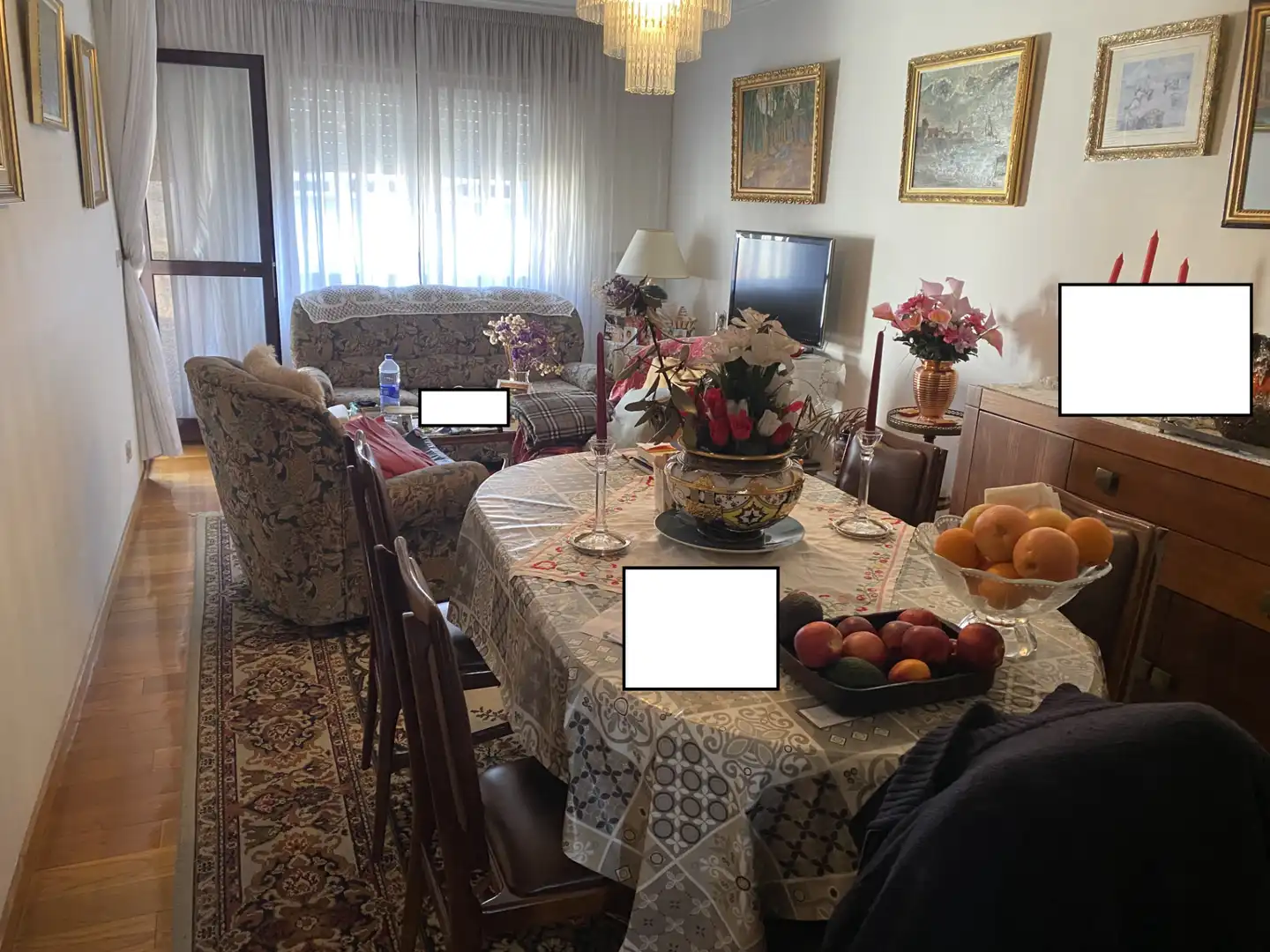 Comedor de Apartamento en venta en Vigo  con Calefacción, Parquet y Trastero