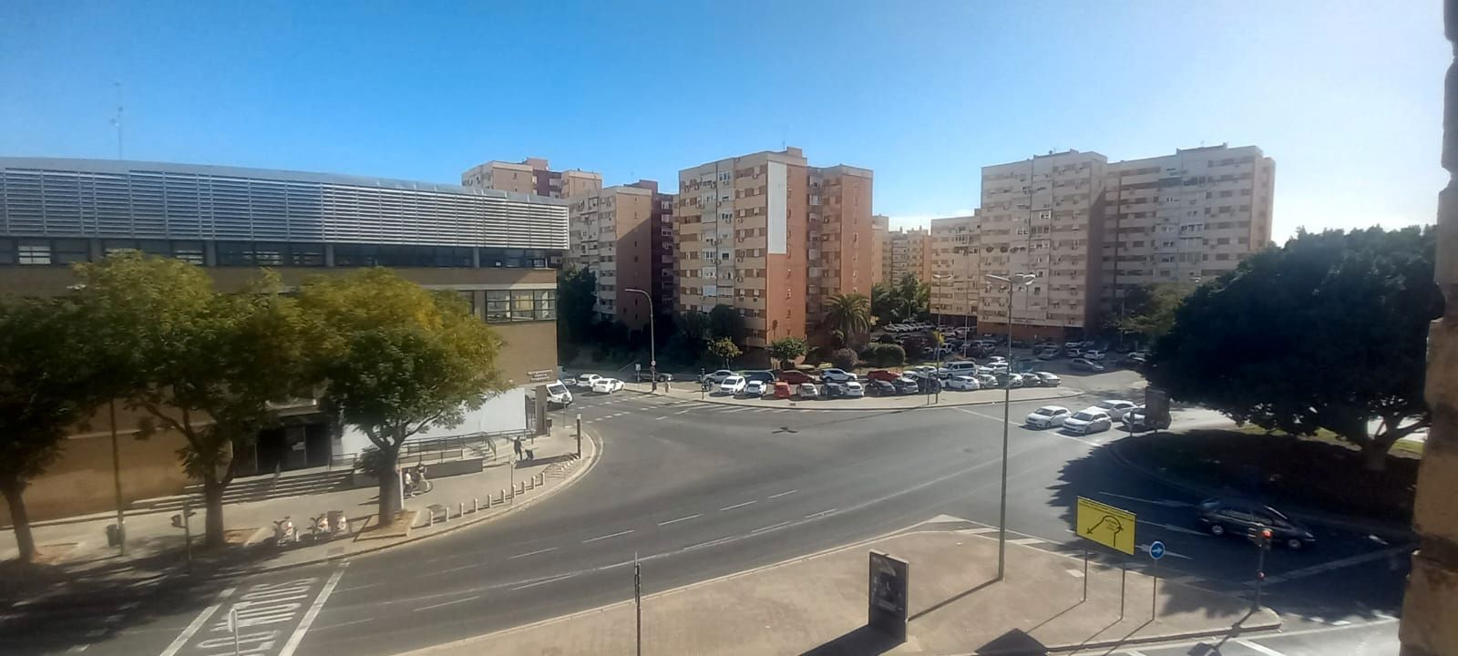 Exterior view of Flat for sale in  Sevilla Capital  with Air Conditioner, Heating and Furnished