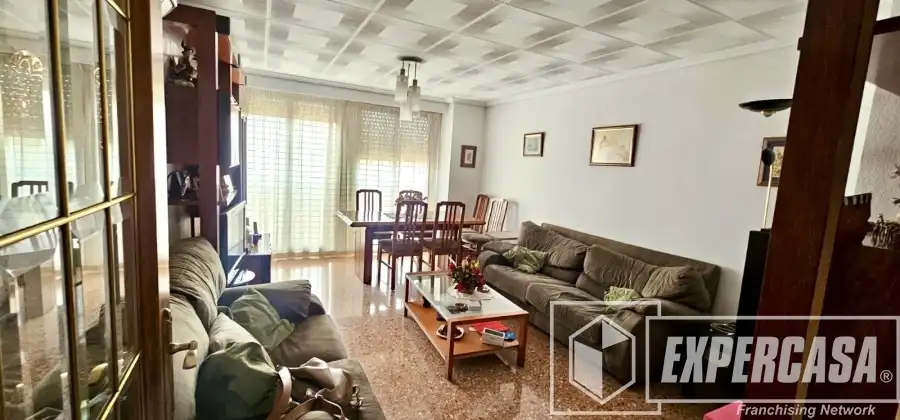 Sala de estar de Piso en venta en Alaquàs con Aire acondicionado y Trastero