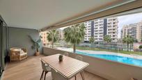 Terrace of Flat for sale in Alicante / Alacant  with Air Conditioner, Heating and Private garden