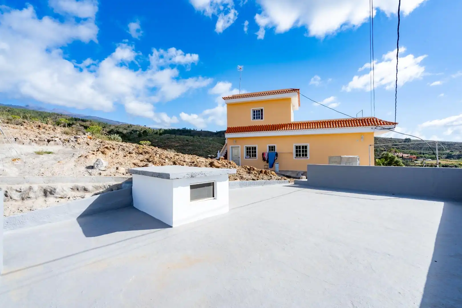 Vista exterior de Finca rústica en venta en Granadilla de Abona con Calefacción, Terraza y Amueblado