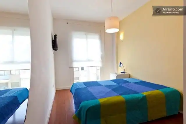 Bedroom of Flat for rent in Llucmajor  with Air Conditioner, Heating and Parquet flooring