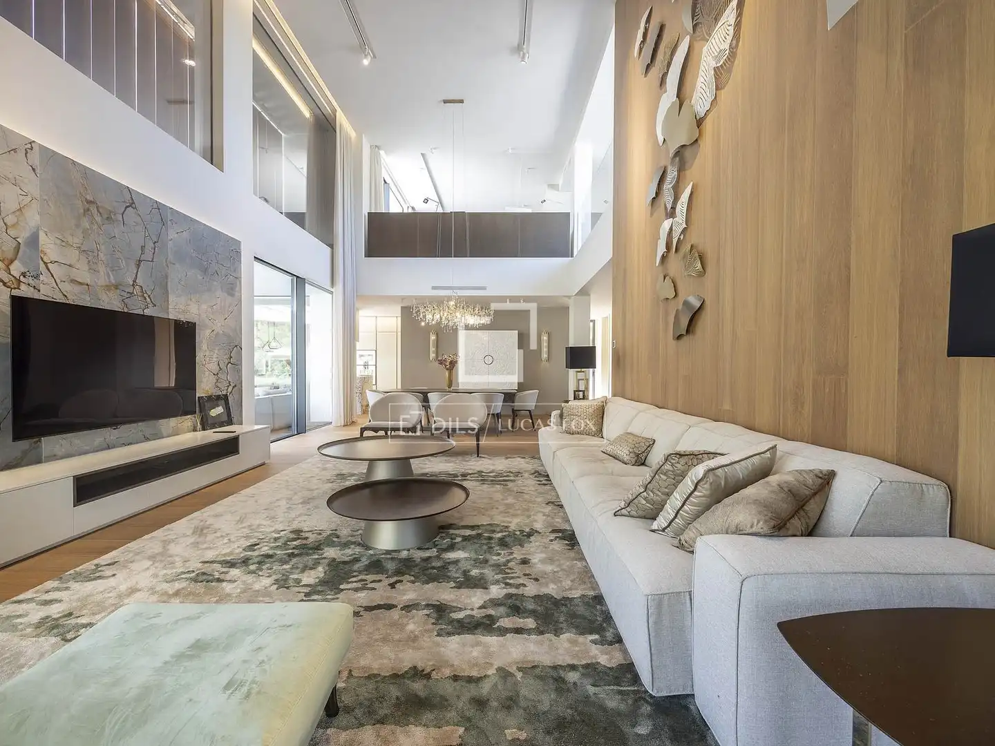 Sala de estar de Casa o chalet en venta en Bétera con Aire acondicionado, Calefacción y Parquet