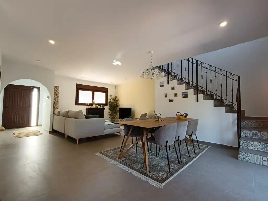 Sala de estar de Casa o chalet en venta en Pilar de la Horadada con Aire acondicionado, Calefacción y Jardín privado