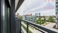 Terrace of Flat to rent in  Madrid Capital  with Air Conditioner, Heating and Parquet flooring