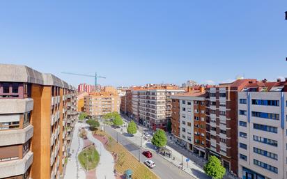 Exterior view of Flat for sale in Gijón   with Heating, Parquet flooring and Terrace